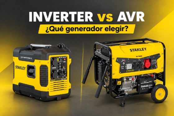 ¿Generador inverter o generador AVR?